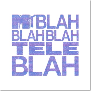 MTBlah Posters and Art